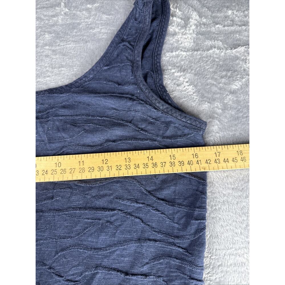 Toad & Co Samba Wave Dress Womens Small Blue Cotton Sleeveless Minimalist Pocket - Picture 9 of 10